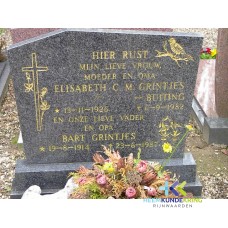 Grafstenen kerkhof Herwen Coll. HKR (64) E. C.M.Grintjes -Buiting & B. Grintjes